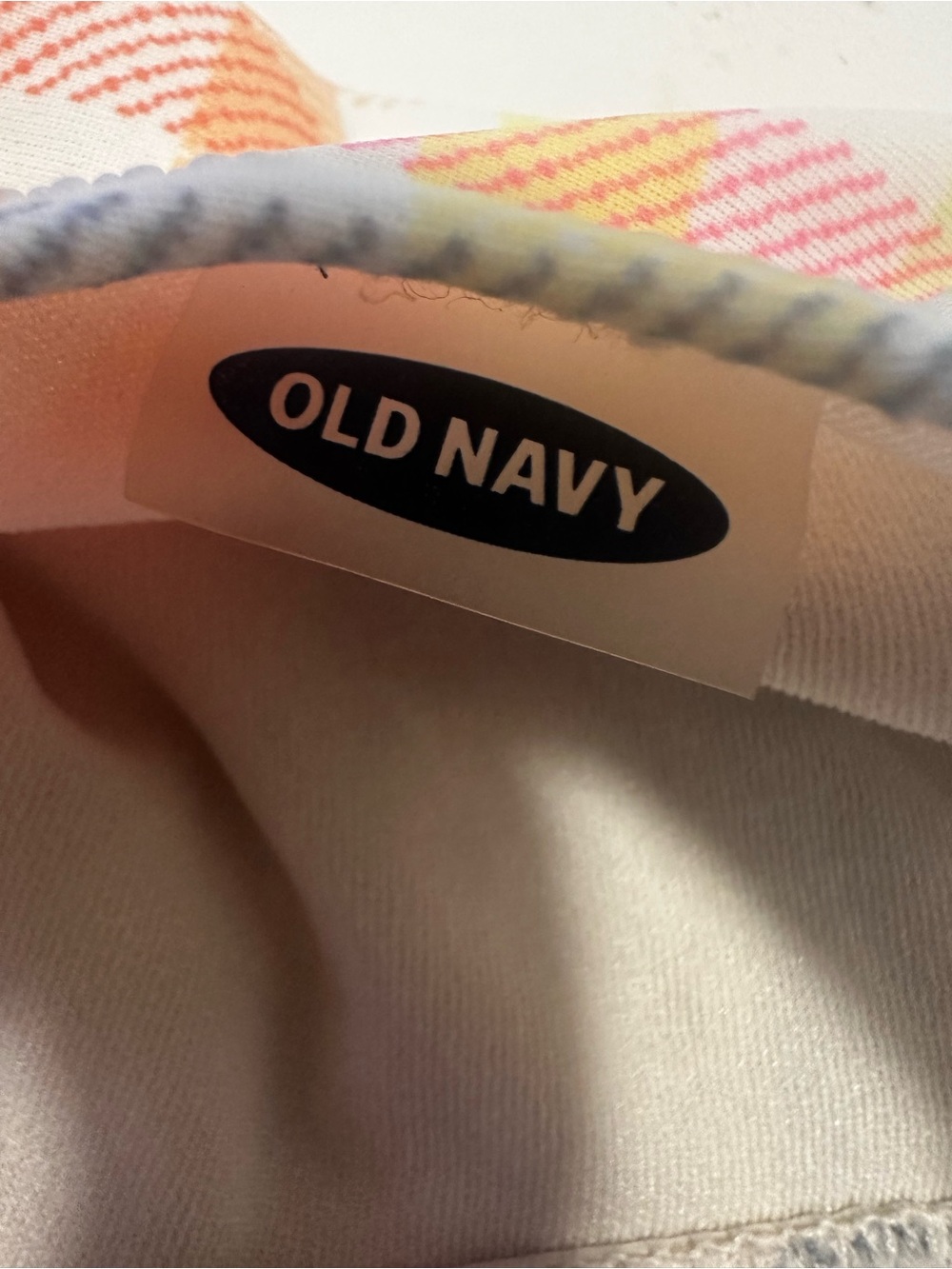 Old Navy Multicolor Plaid Tank One-Piece - Picture 3 of 4